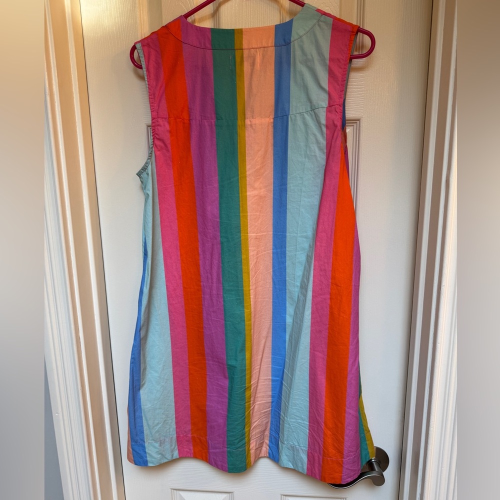 Mille Penny Dress in Confetti Stripe - Picture 3 of 3